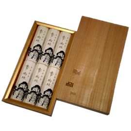 Gyokushudo #0067 Incense, Incense Tree Forest, 6 Boxes, Sandalwood Scent, Paulownia Box