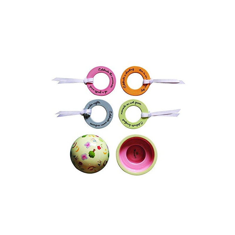 Creative Co-Op DA3927 Celebrations of Life Dolomite Sphere of Wonder