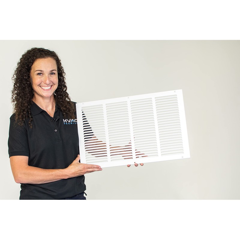 HVAC Premium 34" x 4" Return Air Grille - Sidewall