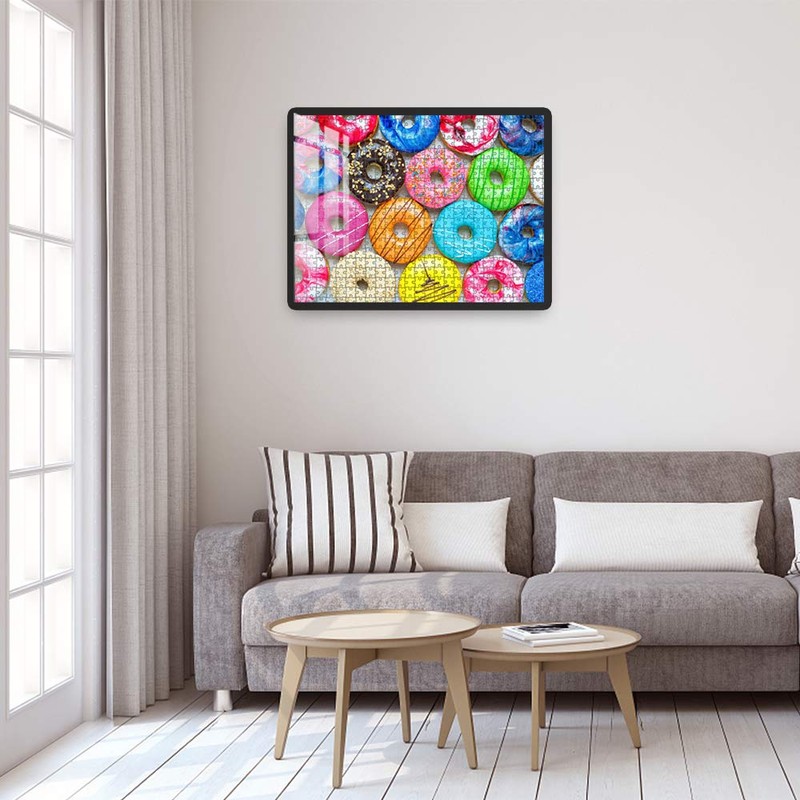 500 Pieces Jigsaw Puzzles Donuts for Adults and Teens and