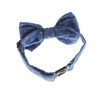 My Lello Baby Printed Denim Adjustable Pre-Tied Bow Tie -
