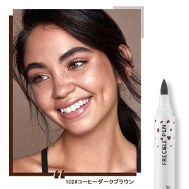 MIRUOKOU (Popular) Freckle Makeup, Teardrop Mole, Facial Mole Pen, Natural and Realistic Mole Makeup, Freckle Makeup, Multiple Hemorrhoids Makeup, Waterproof, Sweatproof, Non-fading, Smearing