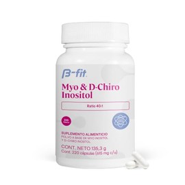B-FIT Myo y D-Chiro Inositol 40:1 - Alta Biodisponibilidad