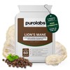 Lions Mane Mushroom Extract Supplement 1500mg - 60 High Strength