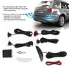 Car Parking Assistanc with 4pcs Adjustable Flat Sensors Automobile Reverse