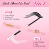 Kiusatig Eyelash Extension Kit 100PCS DIY Lash Extensions Kit Cluster