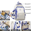 Teclado Kawaii Backpack with Cute Accessories Lightweight Bookbags Laptop Bag