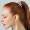4 Pcs Pearl Hair Scrunchies, Elastic Hair Ropes Ponytail Holder