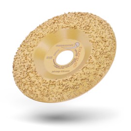 PRODIAMANT Grinding Disc Diameter 125mm K12 - Tungsten Carbide Coated Grinding Wheel for Angle Grinder, Coarse, Ideal for Grinding, Shaping and Claw Care