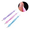Healeved 15pcs Cuticle Pusher and Dead Skin Remover Tool Star