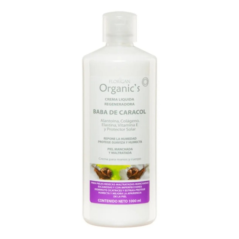 Crema Corporal Baba De Caracol Florigan 1lt Pack De 3