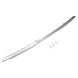 KUAFU Front Lower Grille Molding Trim Compatible with 2017-2020 Nissan Rogue 620726FL0A NI1044112 Bumper Radiator Hood Grill Cover Molding Moulding Trim Chrome Silvery