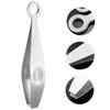 Zerodeko Stainless Steel Fish Tweezers Ergonomic Cooking Tool for Hair