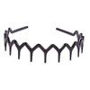2PCS Plastic Sharks Tooth Hair Comb Headband Hair Hoop Women