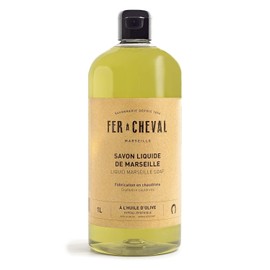 Fer a Cheval Genuine Marseille Liquid Soap - Olive Oil, 1000 ml