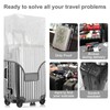 JZRTravel Luggage Covers for 30 Inch Suitcase Protector, Thicken Clear