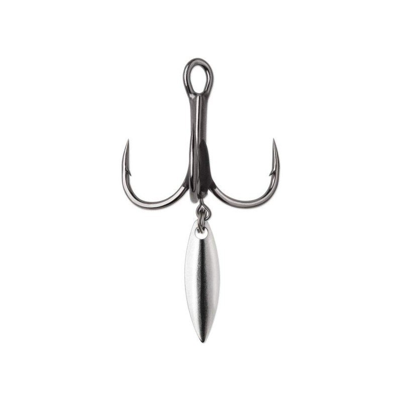 Bladed Hybrid Treble Short 1X Black Nickel #2