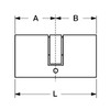 Assa Abloy 47676 Yale 0901003 Cylinder Oval 62 mm 31