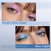 HOSAILY Chameleon Purple Blue Duochrome Eyeshadow, Glitter Shimmer Rich Color
