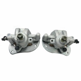 CMB New Front Left Right Brake Calipers 07-18 YAMAHA Grizzly 700 YFM700F/P With Pads