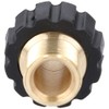 McFilter Double Nipple M22 x 1.5 Male Rubber Hose Connector