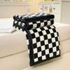 Microfiber Checkered Knee Blanket Main Product