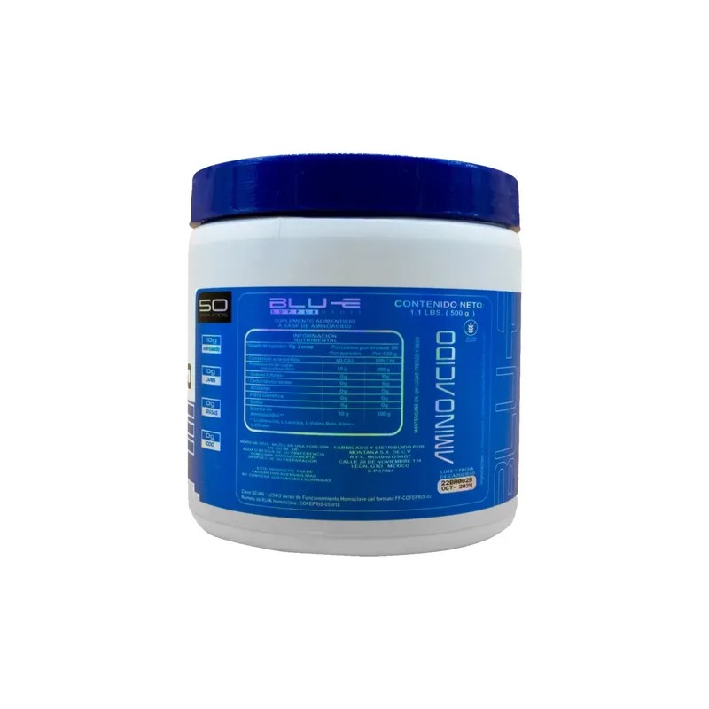 Cla Carnitina Blu-e Supplements 500 Gr Variedad De Sabores