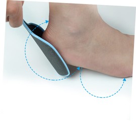 FOMIYES 3pcs Double-sided Foot File Callus Remover Dead Skin Exfoliator Ergonomic Design for Home Pedicure Tool for Smooth Heels and Feet Care