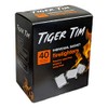 Tiger Tim 40 Sachet Firelighters Mess-Free Safe Odourless Instant Fire