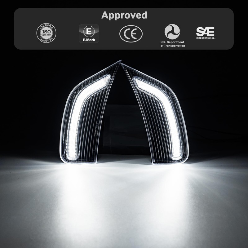 Mynoway LED Side Marker Light Compatible with 2021-2024 Yukon/Yukon Denali/Yukon