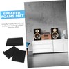 SAFIGLE 2sets Speaker Foams Pad Soundproofing Mat for Speaker Isolation