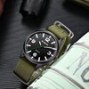 LIGE Watches for Men Unisex Military Sports Nylon Band Analog