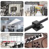 55 Piezas Clips Organizadores de Cables Autoadhesivos, Soportes de Cable
