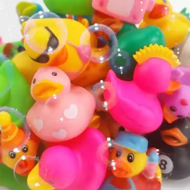 Jeep Ducks Rubber Ducks for Cruise Hiding Jeep Ducking Bath Toy - Qty 30
