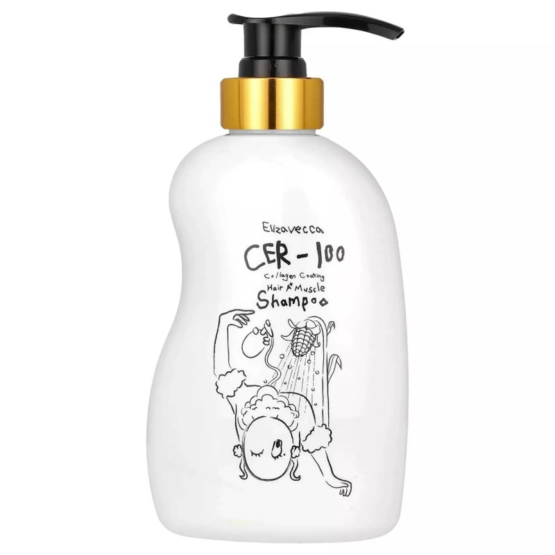 [ Elizavecca ] CER-100 Collagen Coating Hair Muscle Shampoo 500ml