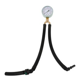 FELTECHELECTR Gasoline Pressure Gauge Durable Fuel Pressure Test Tool with Quick Connect Feature for Car Modification and Efficient Testing