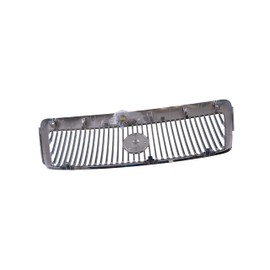 CarPartsDepot Front All Chrome Frame Bumper Grille Assembly Grill And Insert Compatible For Mercury Grand Marquis Sedan 2003-2005 GS LS LSE GSL Limited Edition Ultimate Edition