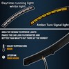 GEEGEETOP Smoked Lens LED Side Marker Bumper Light DRL Assembly