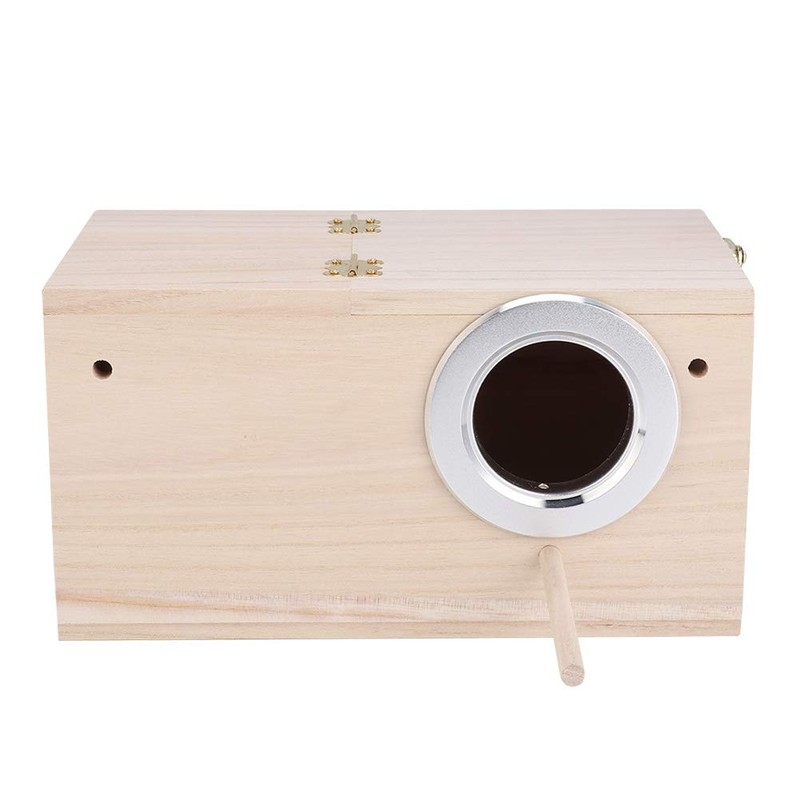 Bird Breeding House, Sturdy Durable Breeding Box Wooden Professional for