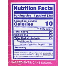 C&H Pure Cane NON-GMO Granulated Sugar, 0.10 oz Packets - Pack of 500