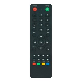 AULCMEET Replacement Remote Control Compatible with Macwick Smart Digital Satellite TV-Box Receiver DVB-T2 Decoder 1080P H265 HEVC PVR DVB Receiver Box