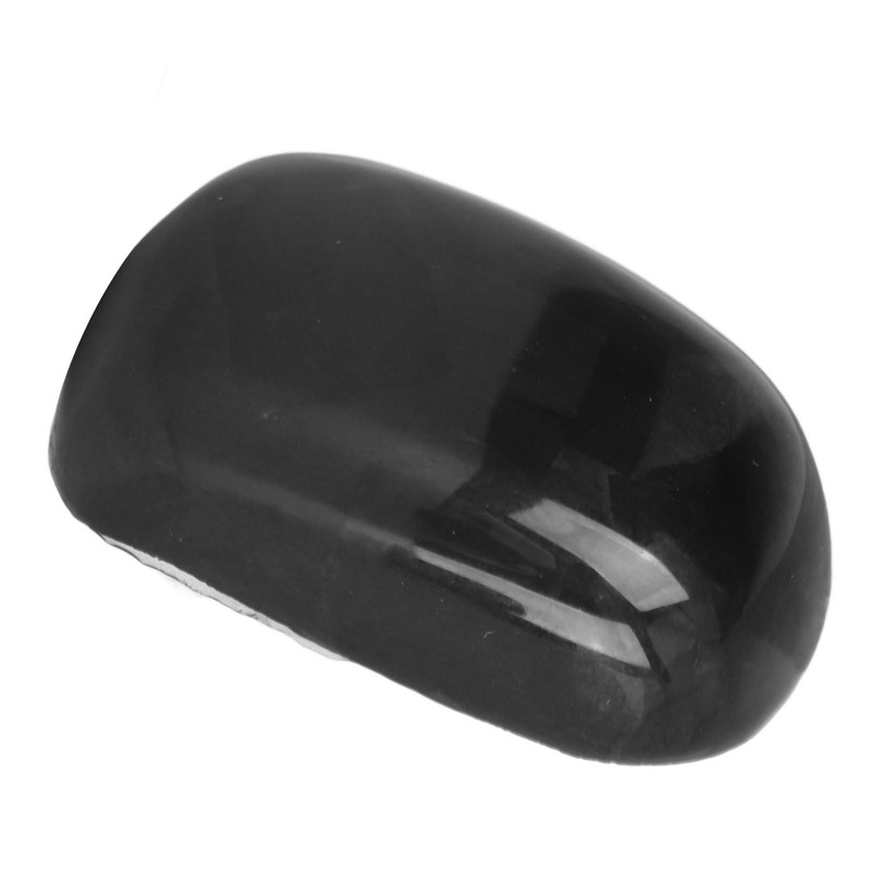 Gear Shift Knob Unlock Button Cover Carbon Fiber Shifter Lever