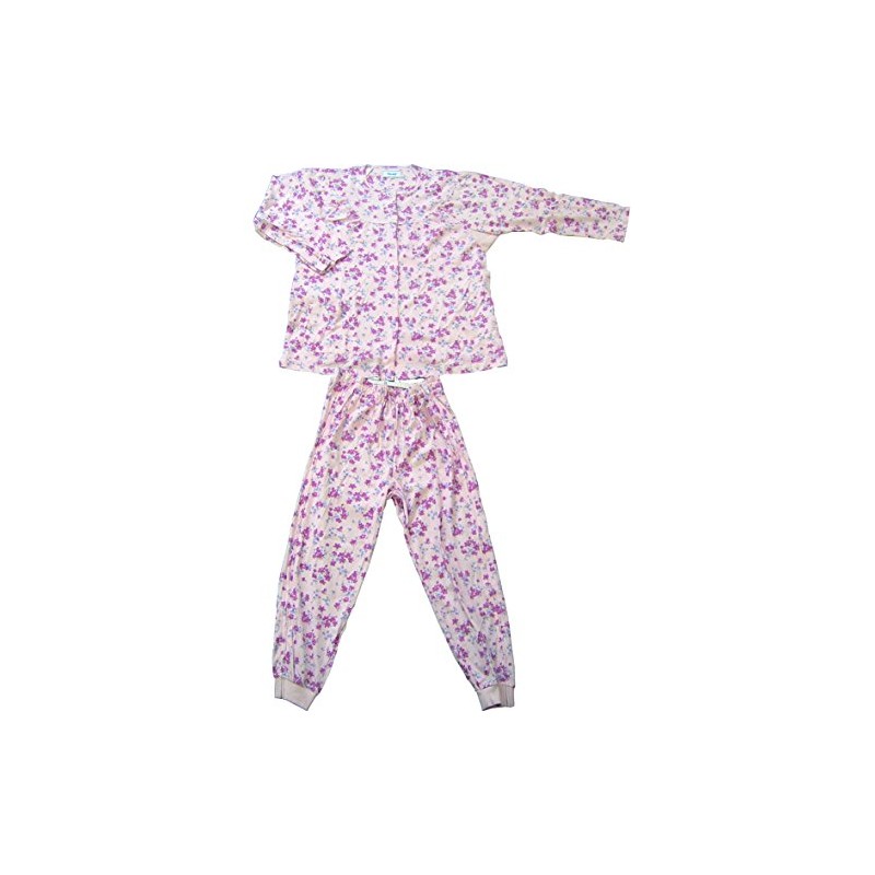 Kowa Seisakusho PA04 Easy Changing Pajamas, Women's, Pink, L