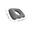 Mobestech Inflatable Lumbar Support Cushion Breathable Bedsore Pad for Elderly
