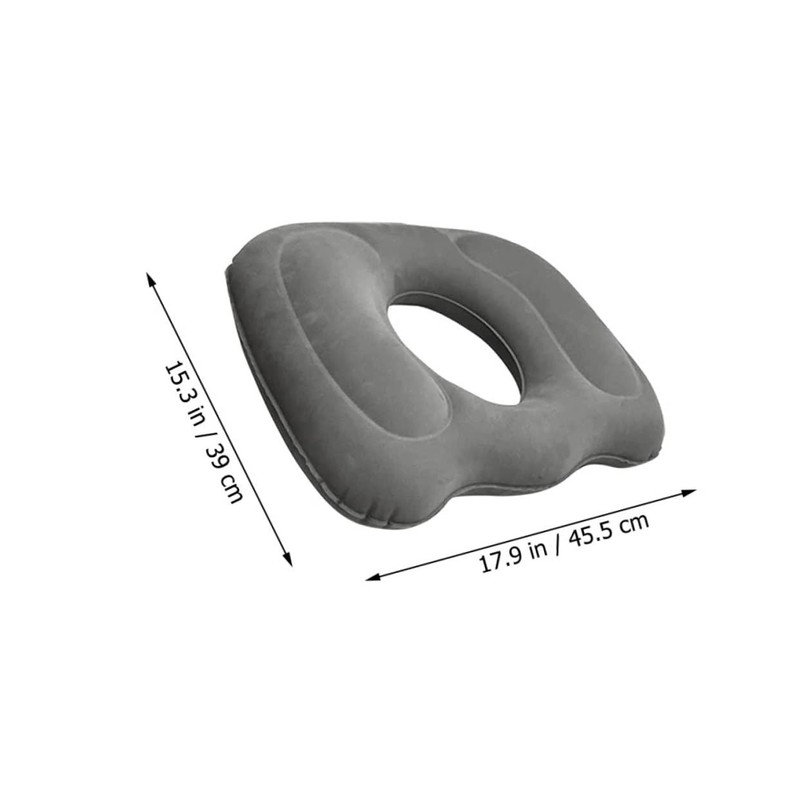 Mobestech Inflatable Lumbar Support Cushion Breathable Bedsore Pad for Elderly