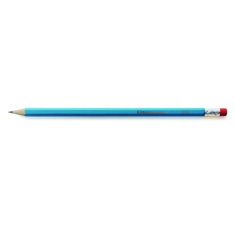 Classmaster HB Graphite Pencils with Eraser Tips 12-Pieces