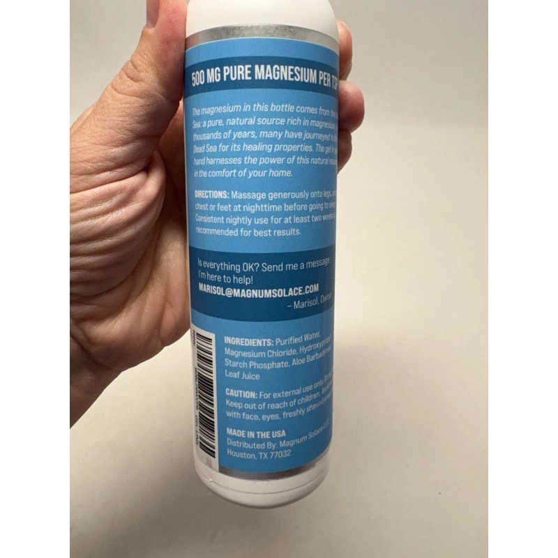 Magnum Solace Magnesium Gel by Magnum Solace - Topical Magnesium