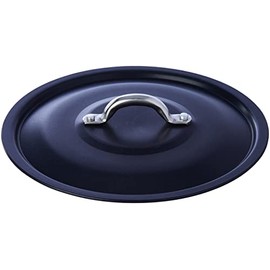 Pentole Agnelli Aluminium Black 3 Mm. B - Crystal Lid With Steel Bridge, Diameter 16 Cm.