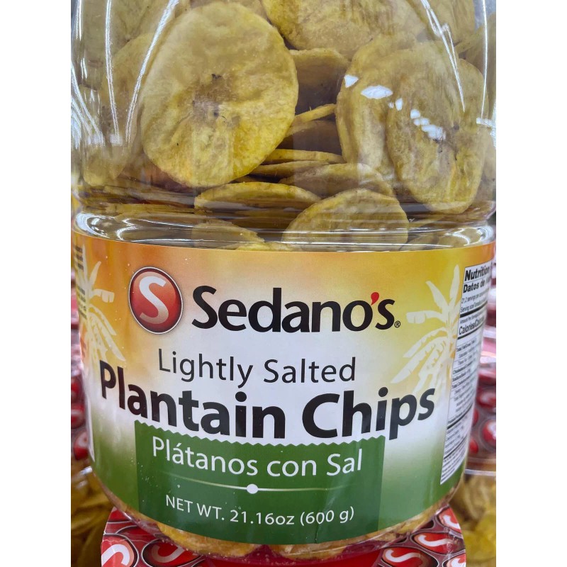 Sedanos Sedano's Lightly Salted Plantain Chips, 21.16 oz mariquitas de