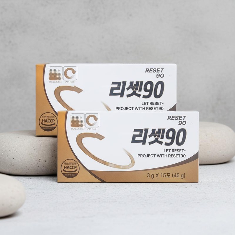 Better Haru Store partners Reset 90 15 packs, 3 pieces